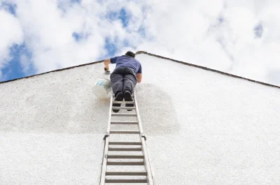 Peinture extérieure à Fretterans — façades et ravalement
